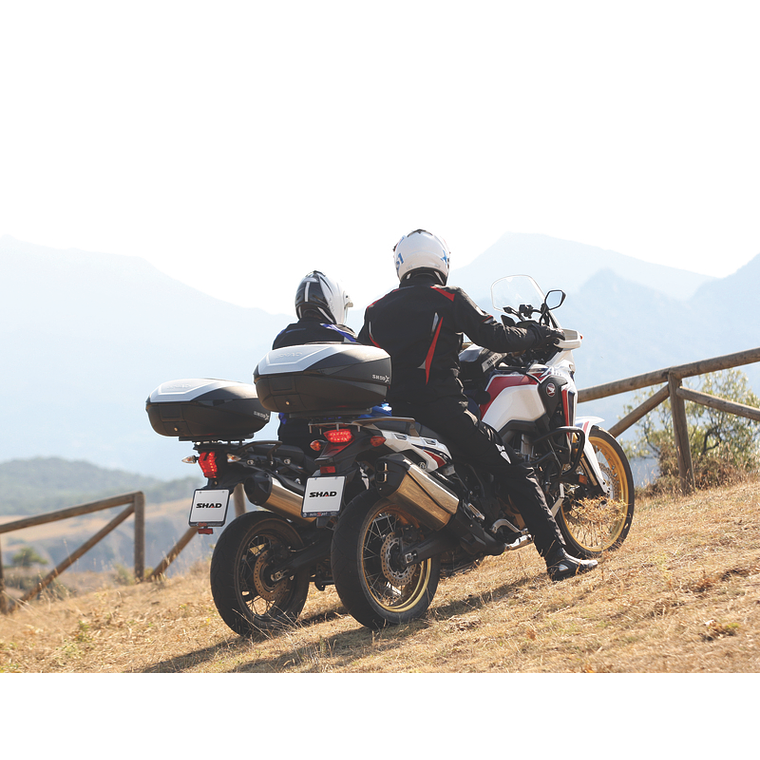 Top Case SHAD SH59X Expansível Preto 8