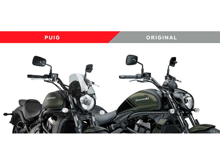 Kawasaki Vulcan S PUIG 3715H Visor 2