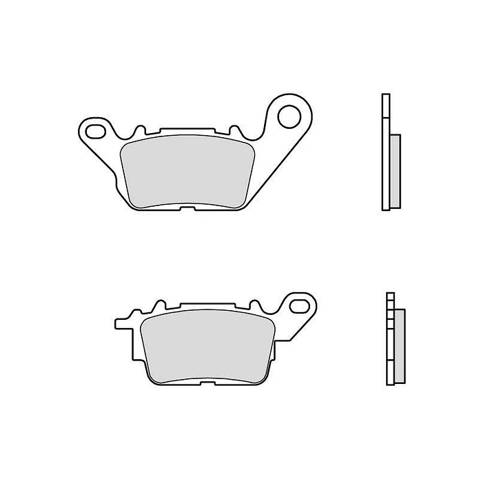 Carbon Ceramic Brake Pads N-MAX 125 Brembo 07113CC 2