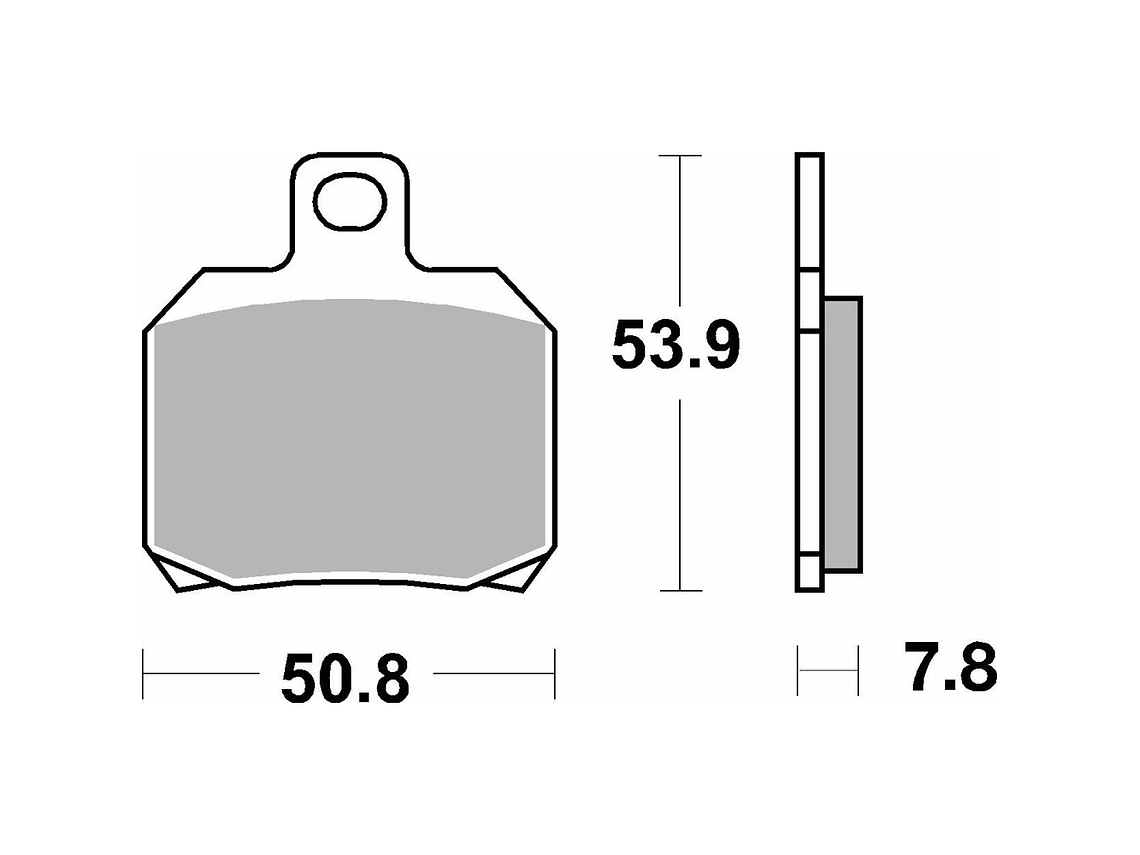 Sintered Brake Pads Aprillia RSV Brembo 07BB20SP 2