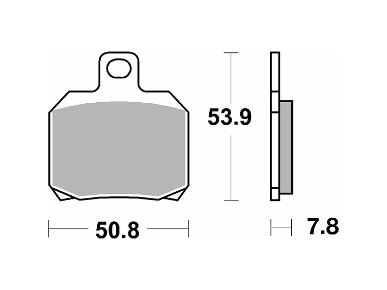 Sintered Brake Pads Aprillia RSV Brembo 07BB20SP 2