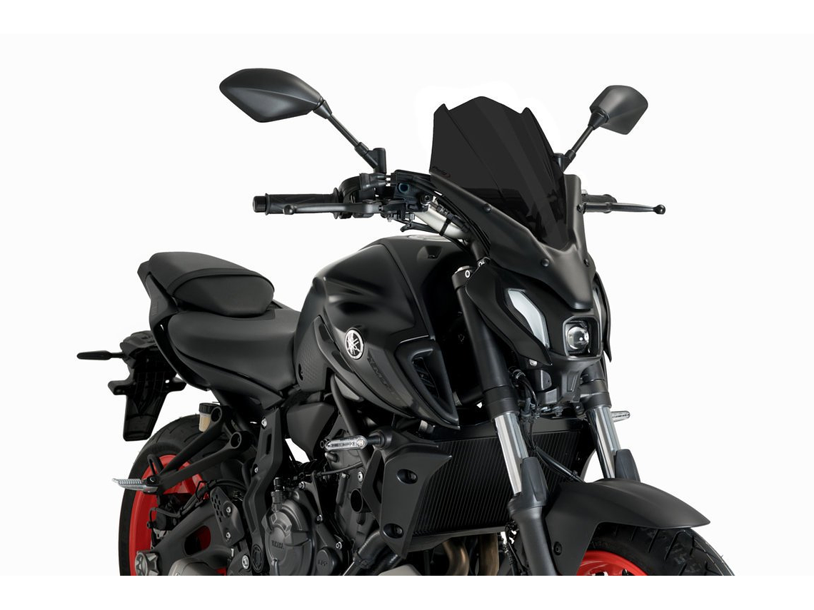 Viseira Yamaha MT-07 2021 PUIG Fumado Preto 20619F 1