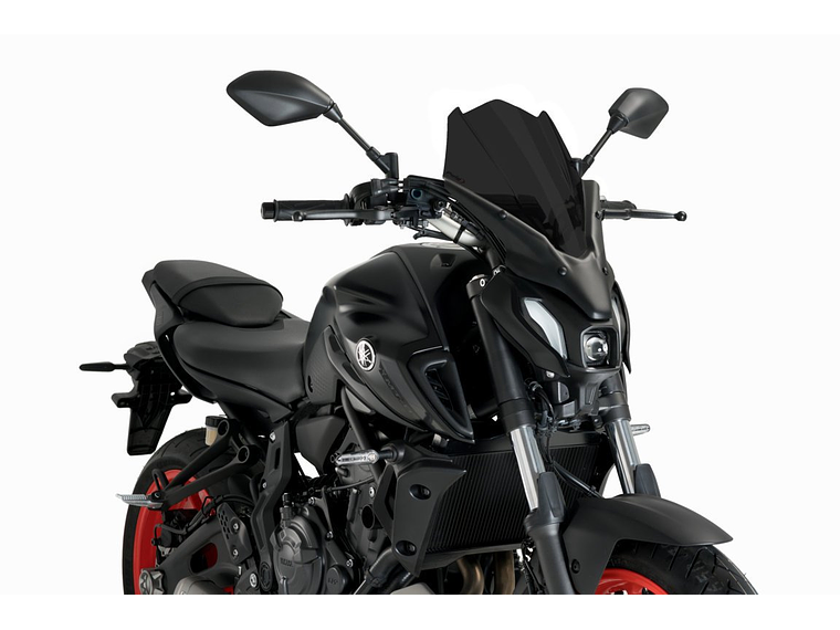 Viseira Yamaha MT-07 2021 PUIG Fumado Preto 20619F 1