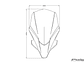 Viseira Yamaha MT-07 2021 PUIG Transparente 20619W - Thumbnail 3