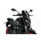 Viseira Yamaha MT-07 2021 PUIG Preto 20619N - Thumbnail 1