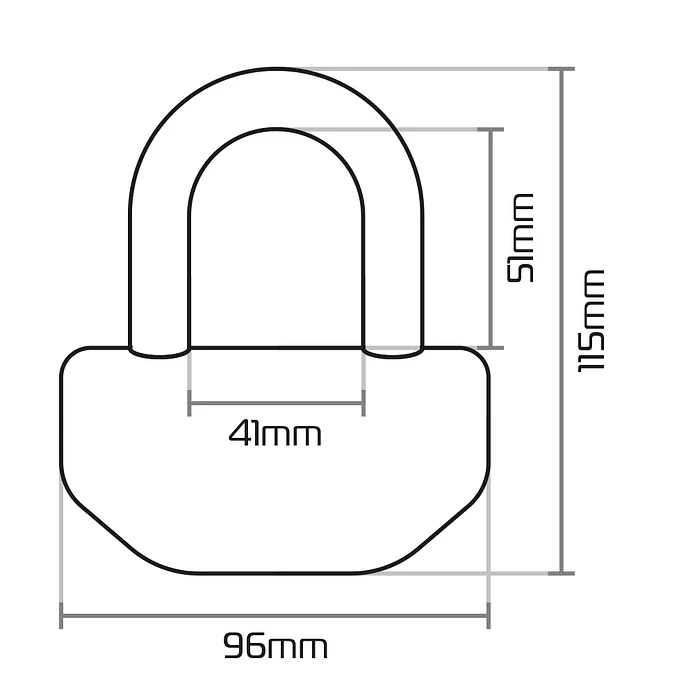  Boss Oxford OF39 Anti-Theft Disc Lock 7
