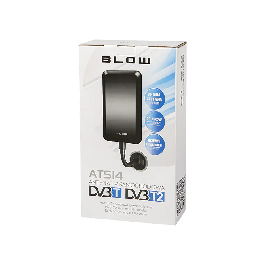 Antena Amplificada DVB-T 20dB (12/24V) ATS-14 - Blow 2