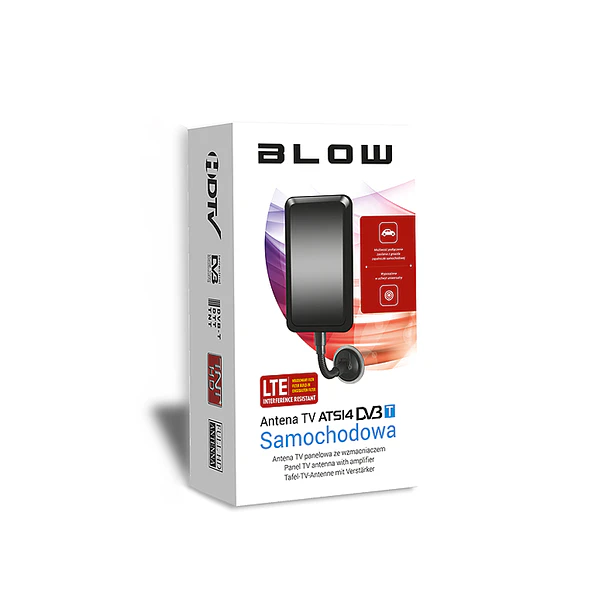 Antena Amplificada DVB-T 20dB (12/24V) ATS-14 - Blow 3