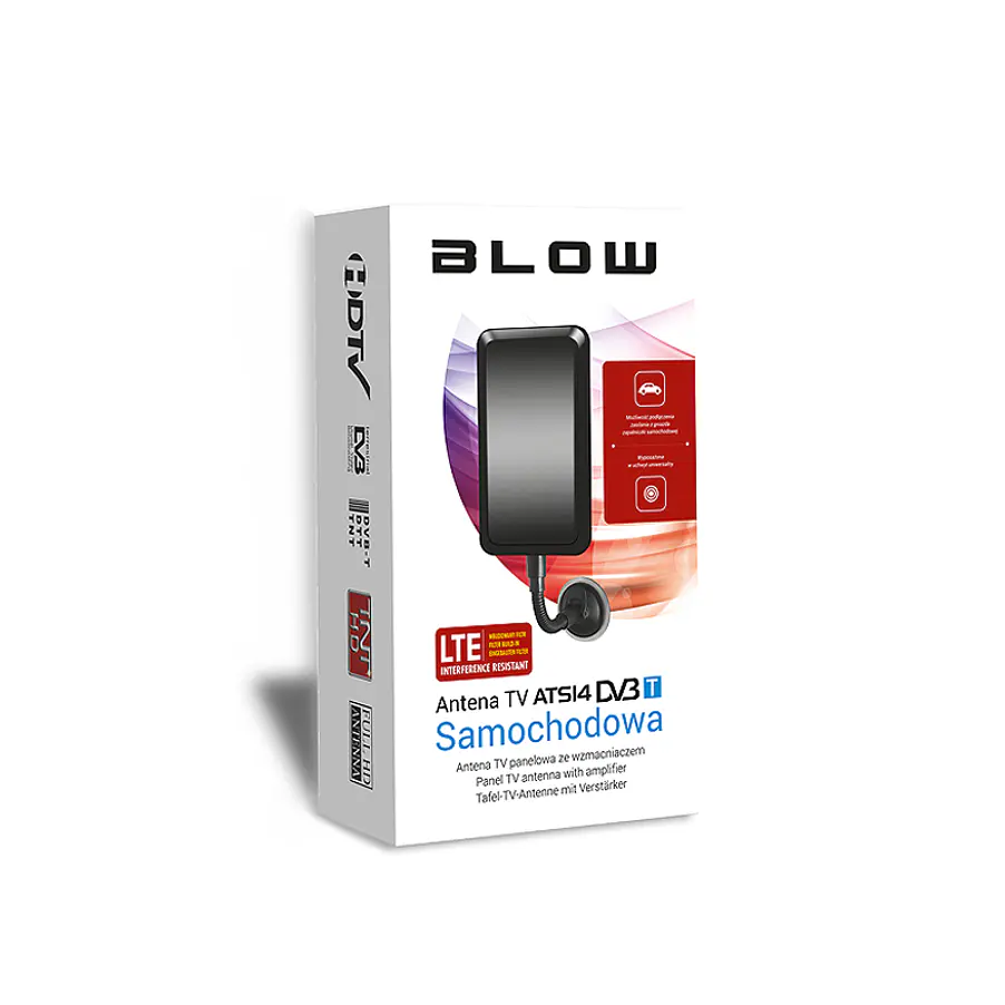 Antena Amplificada DVB-T 20dB (12/24V) ATS-14 - Blow 3