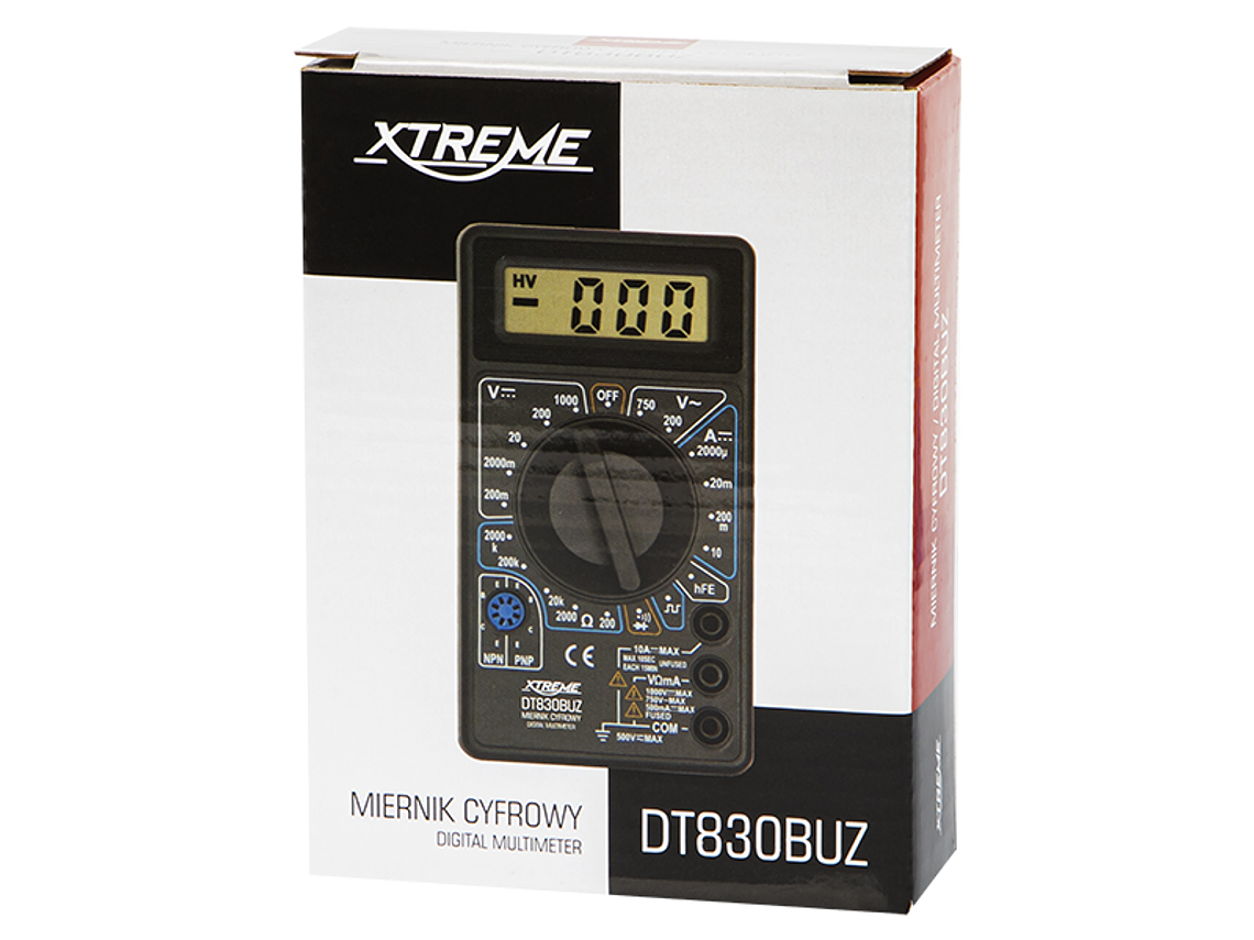 Multímetro Digital DT830BUZ XTREME 5