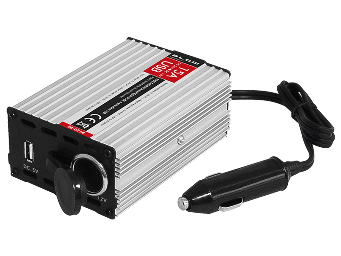 Conversor de Tensão 24 a 12V 15A - Blow 1