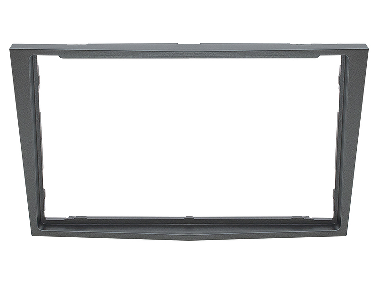 Moldura Rádio 2DIN para Opel Astra Cinza Escuro 1