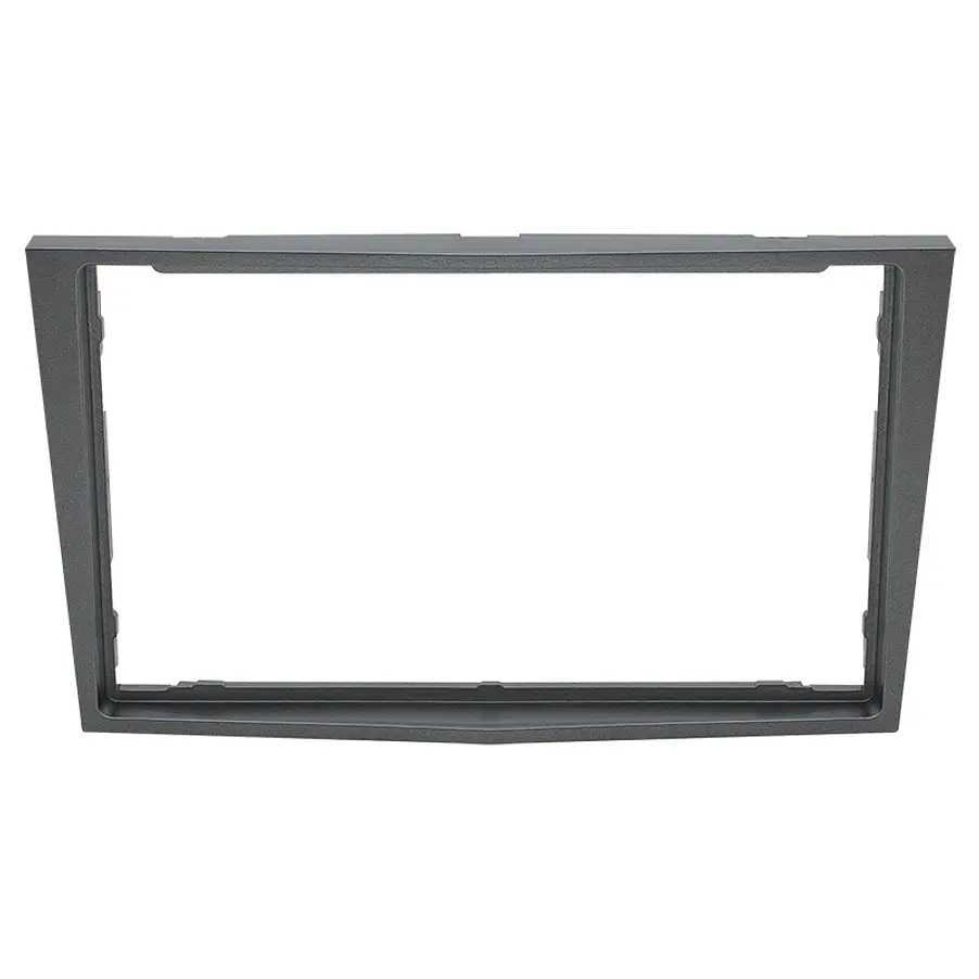 Moldura Rádio 2DIN para Opel Astra Cinza Escuro 1