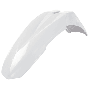 Universal Supermoto Front Mudguard (White)