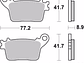 Sintered Brake Pads 07HO59SP Brembo - Miniatura 2