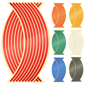 Fitas de Rodas Universais para Mota