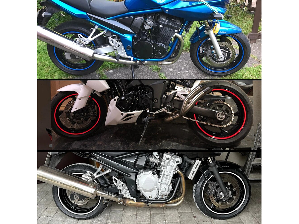 Fitas de Rodas Universais para Mota 7