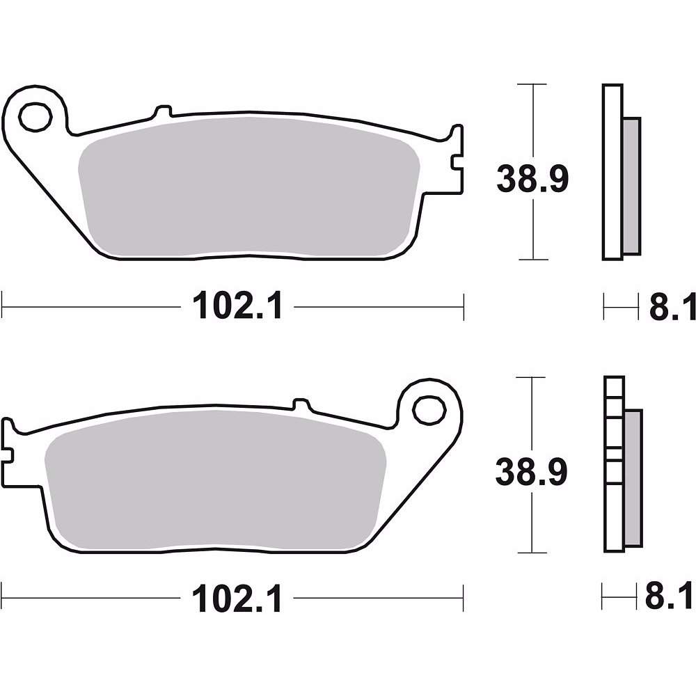 Pastilhas de Travão Sinterizadas Brembo 07HO30SA