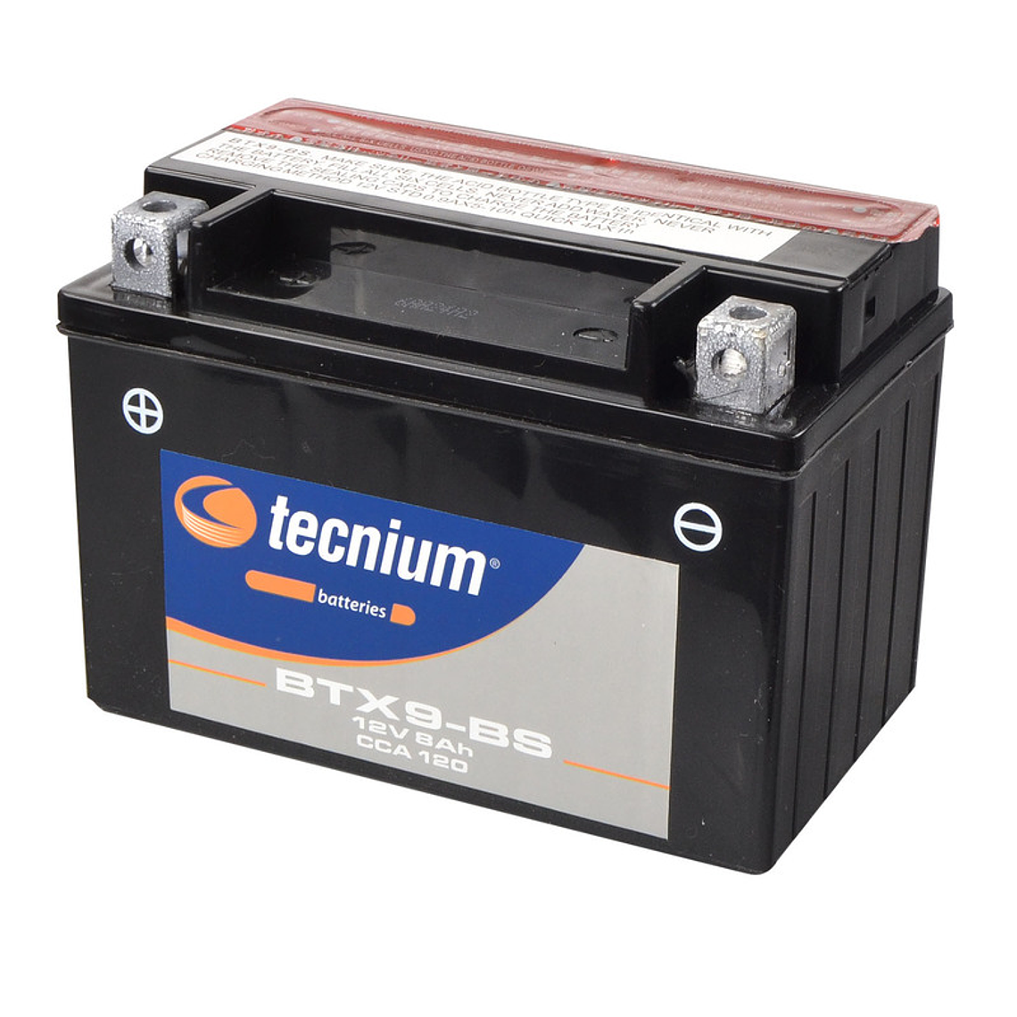 Bateria 12V 8Ah BTX9-BS (YTX9-BS) - Tecnium 1