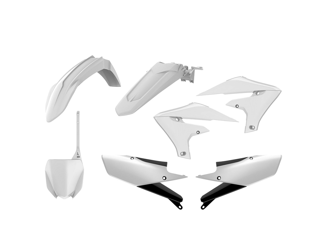 Kit Plásticos MX Yamaha YZ250F/YZ450F 2019-2022 (Branco) 1