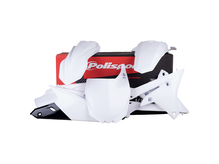Kit Plásticos MX Yamaha YZ250F/YZ450F 2014-2018 (Branco) 1