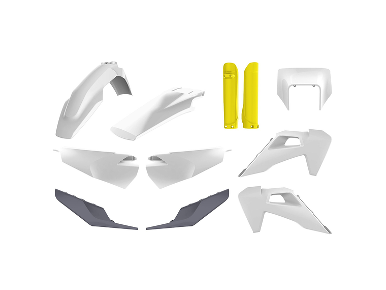 Kit Plásticos Husqvarna TE/FE 20-22 (Branco) 1