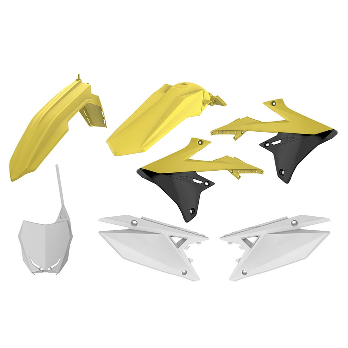 Kit Plásticos Suzuki RMZ 250 2019-22 (Cor OEM) 1