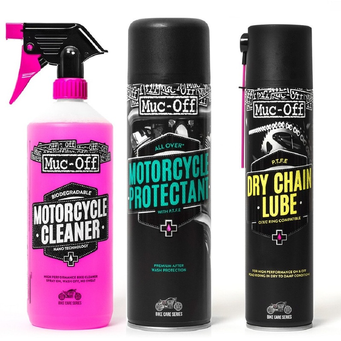 Kit de Limpeza Total Clean, Protect and Lube - Muc-Off 1