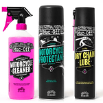 Kit de Limpeza Total Clean, Protect and Lube - Muc-Off