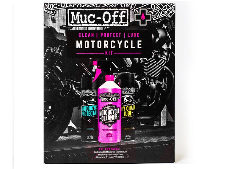 Kit de Limpeza Total Clean, Protect and Lube - Muc-Off 2