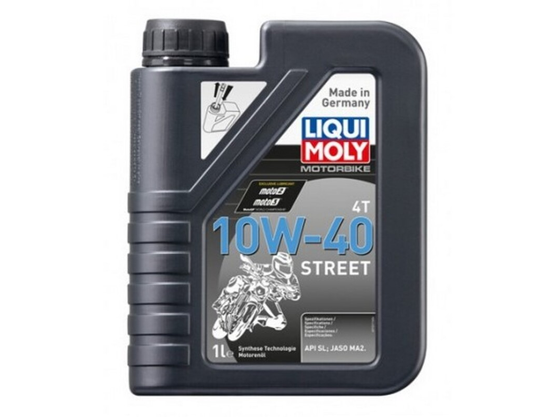 Óleo Liqui Moly 4T Sintético Street 10W40 1
