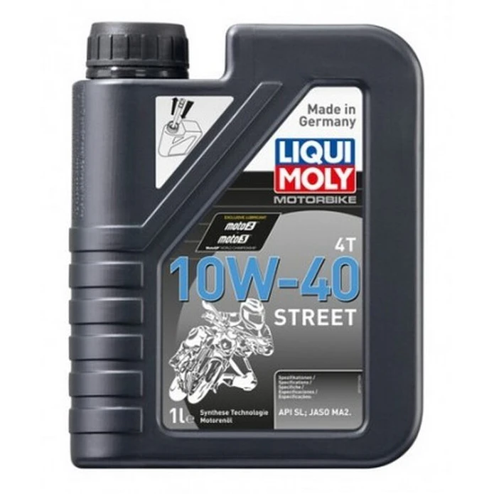 Óleo Liqui Moly 4T Sintético Street 10W40 1