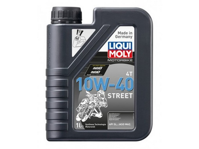 Óleo Liqui Moly 4T Sintético Street 10W40 1