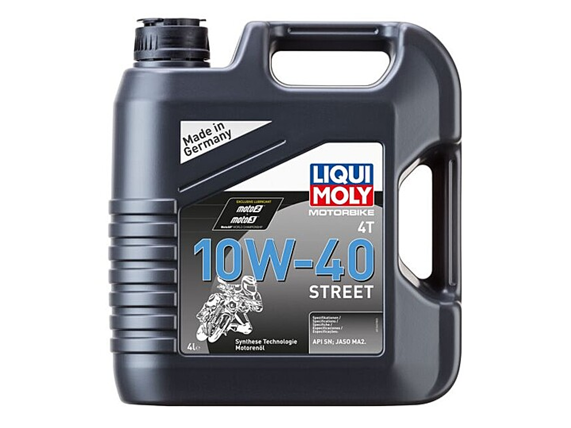 Óleo Liqui Moly 4T Sintético Street 10W40 2