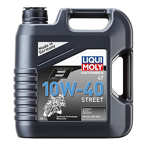 Óleo Liqui Moly 4T Semi Sintético Street 10W40