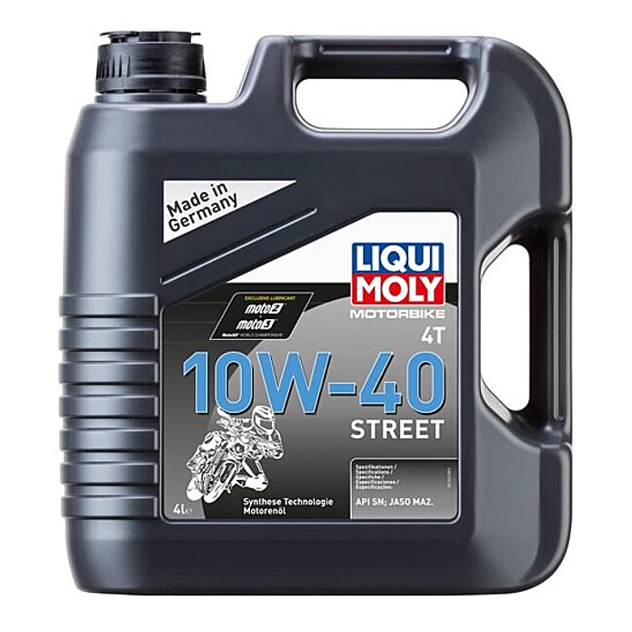 Óleo Liqui Moly 4T Sintético Street 10W40 2