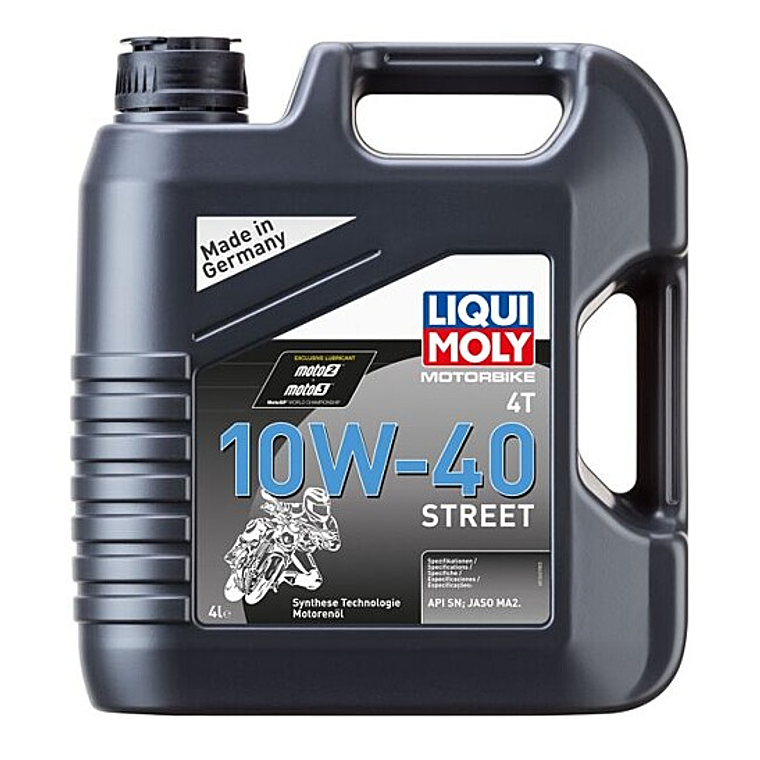 Óleo Liqui Moly 4T Semi Sintético Street 10W40 2