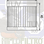 Filtro Óleo Hiflofiltro HF131