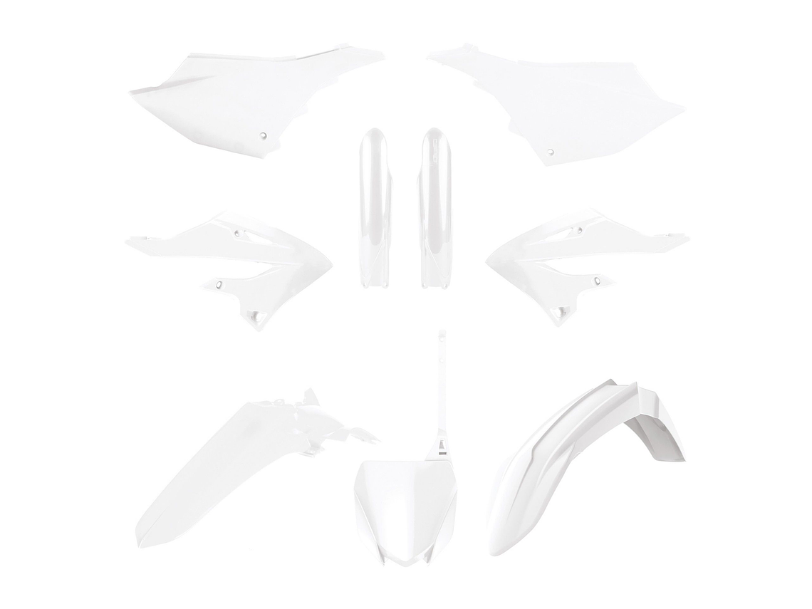 Kit Plásticos Yamaha YZ125/250 Modelos 2022 (Branco) 1