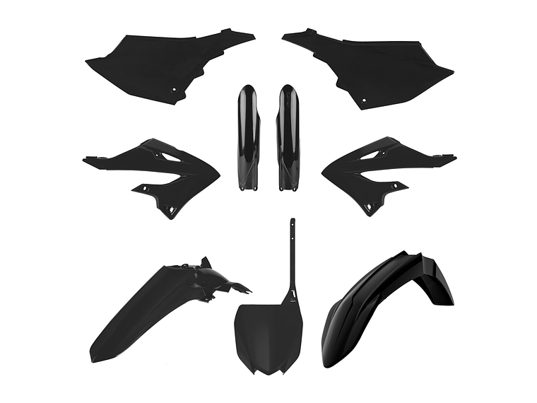 Kit Plásticos Yamaha YZ125/250 Modelos 2022 (Preto) 1