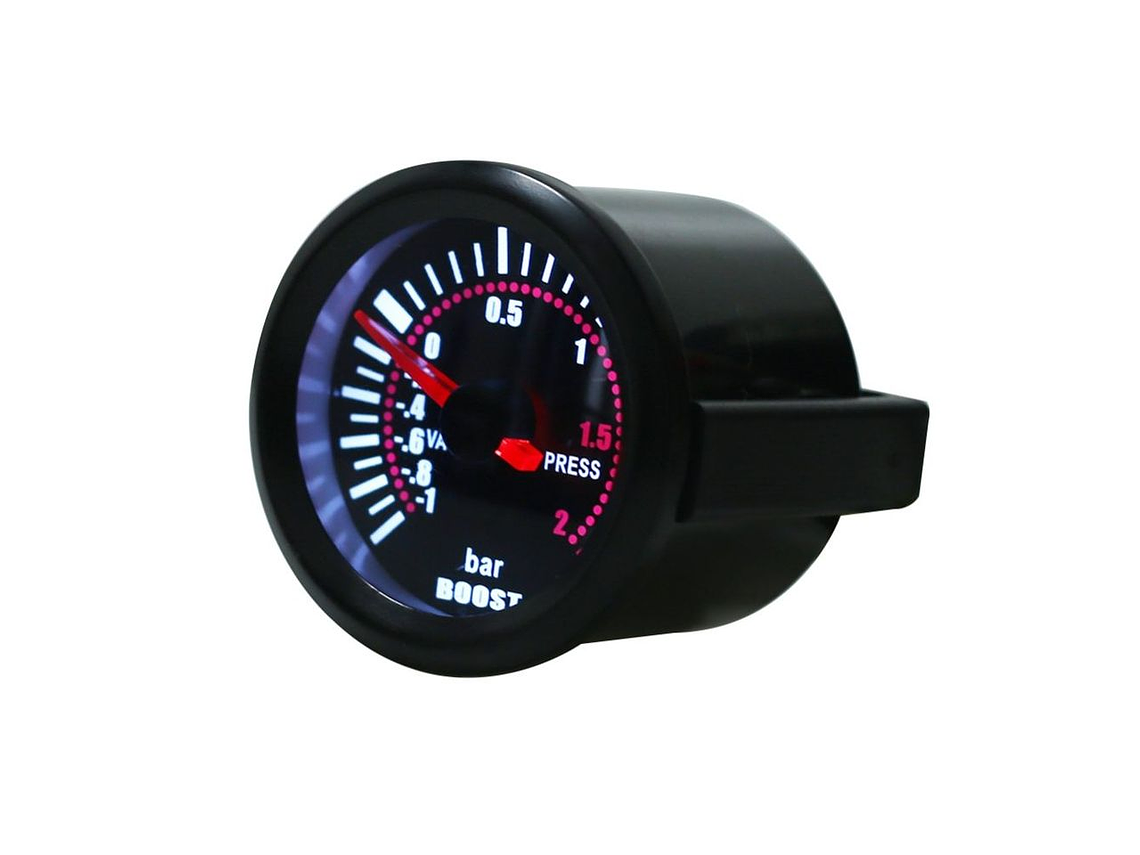 Manómetro Pressão Turbo 2 Bar (Preto) 2