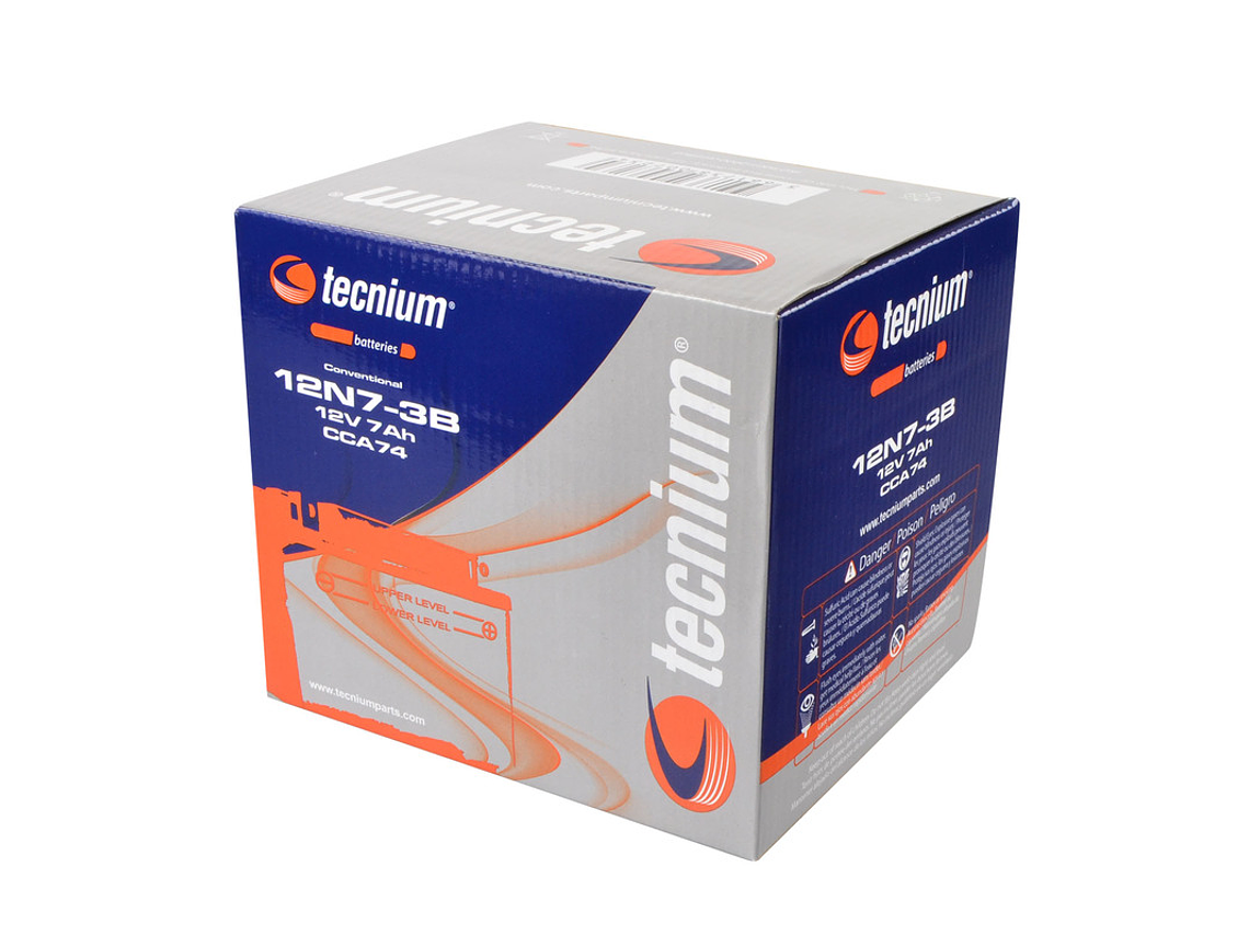 Bateria 12V 7Ah 12N7-3B - Tecnium 2