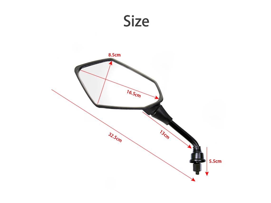 Espelhos Universais para Mota M10 5