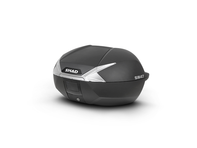 Top Case SHAD SH47 Retrorrefletor Branco 1