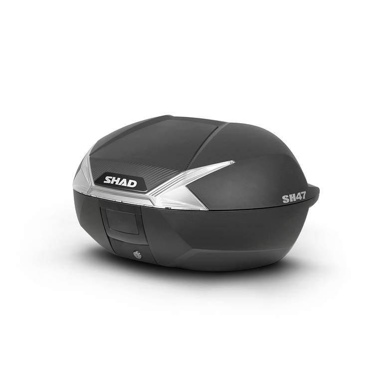 Top Case SHAD SH47 Retrorrefletor Branco 1