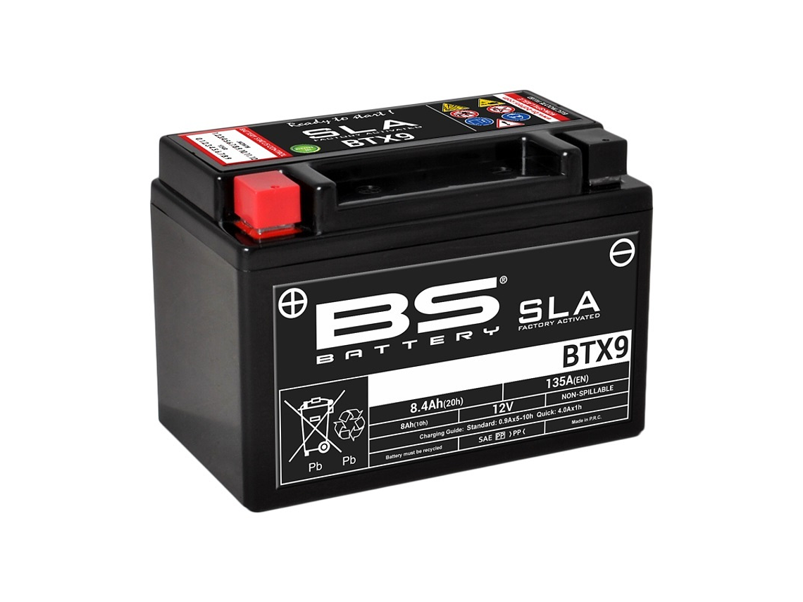 Bateria 12V 8,4Ah SLA BTX9 SLA - BS Battery 1