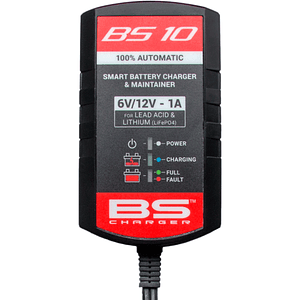Carregador de Baterias Inteligente 6/12V 1A BS10 - BS Battery
