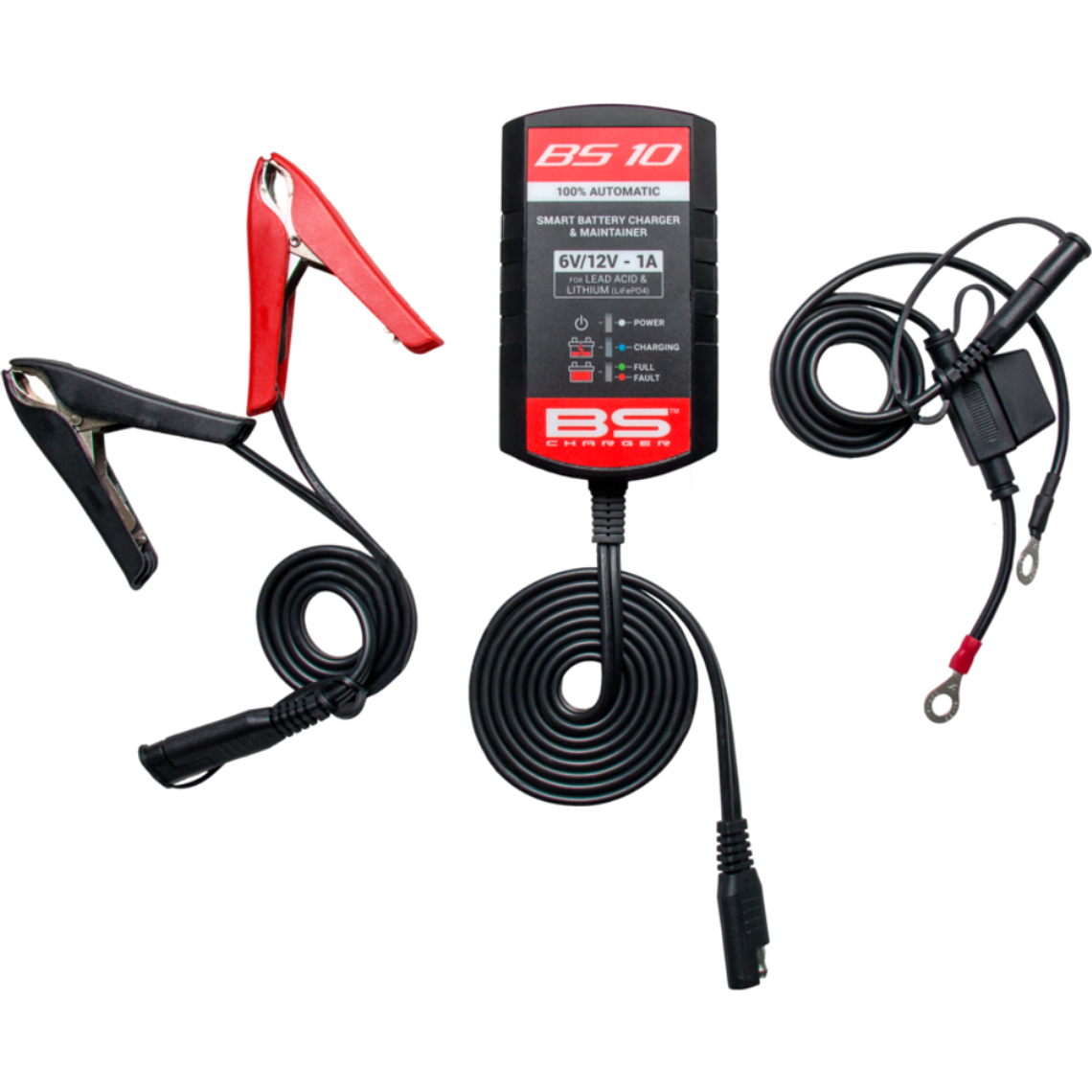 Carregador de Baterias Inteligente 6/12V 1A BS10 - BS Battery 9