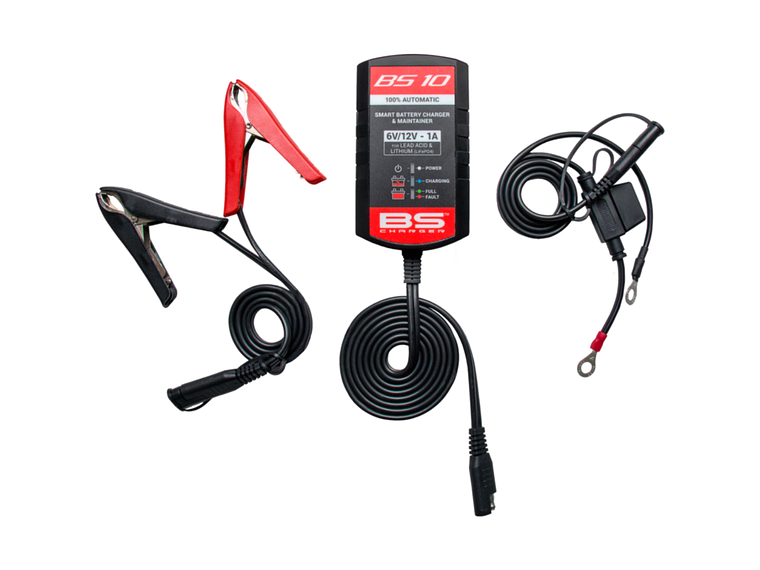 Carregador de Baterias Inteligente 6/12V 1A BS10 - BS Battery 9