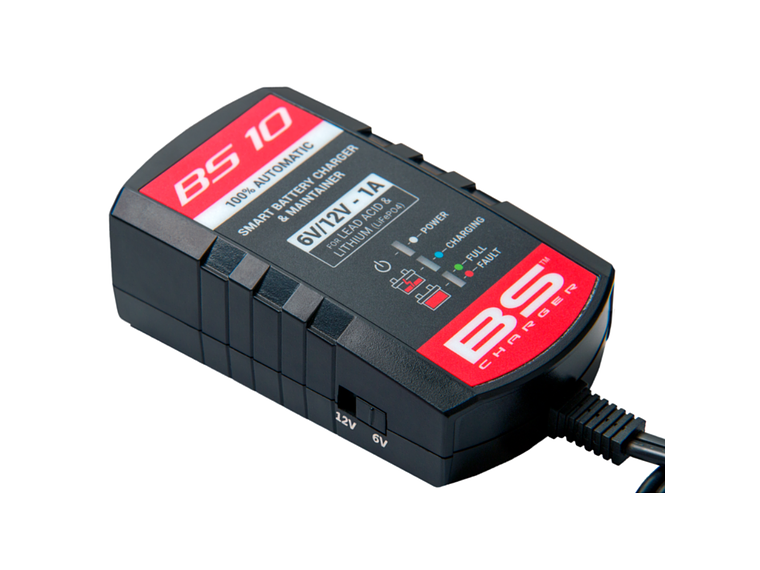 Carregador de Baterias Inteligente 6/12V 1A BS10 - BS Battery 10